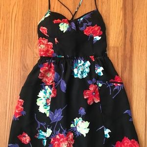 Fun floral dress!